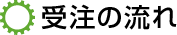 受注の流れ